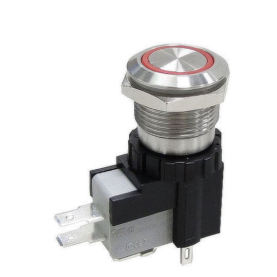 MW19 Series – High Current Illuminated Vandal Resistant Pushbutton