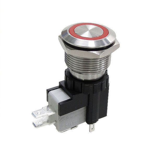 MW22 Series - High Current Illuminated Vandal Resistant Pushbutton 2