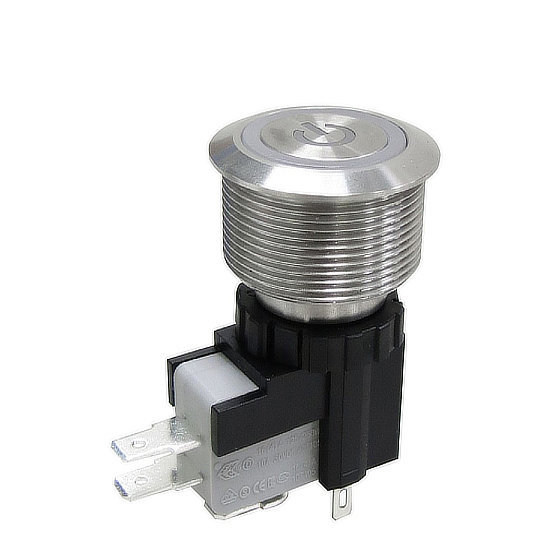 MW25 Series - High Current Illuminated Vandal Resistant Pushbutton 1