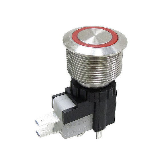 MW25 Series - High Current Illuminated Vandal Resistant Pushbutton 3