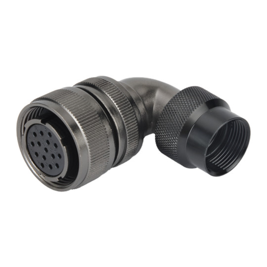 WD Series - Waterproof Threaded Angled Connectors