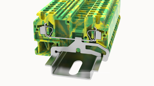 WS Series Spring-Cage DIN Mount Connector 3