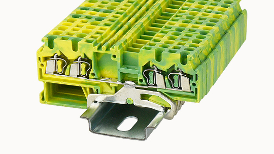 WS Series Spring-Cage DIN Mount Connector 1